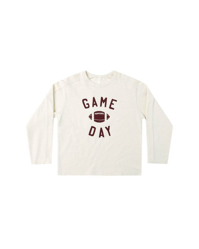 Long Sleeve Paneled Tee | Game Day