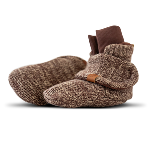 Knit Stay-On Baby Booties | Bark