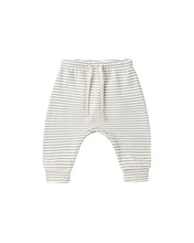 Load image into Gallery viewer, Drawstring Pant | Laurel Micro Stripe

