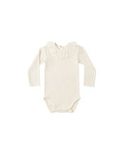 Load image into Gallery viewer, Ruffle Collar Bodysuit | Natural
