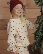 Load image into Gallery viewer, Spongey Knit Set | Ruby Dots
