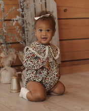 Load image into Gallery viewer, Fern Romper | Holiday Floral
