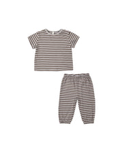 Load image into Gallery viewer, Jersey Tee + Pant Set | Vintage Stripe
