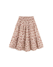 Load image into Gallery viewer, Ruffled Midi Skirt | Pink Floral
