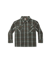 Load image into Gallery viewer, Pocketed Flannel Shirt | Holiday Plaid
