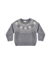 Load image into Gallery viewer, Fair Isle Sweater | Slate
