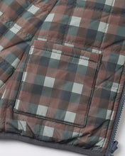 Load image into Gallery viewer, Lightweight Reversible Puffer | Midnight Check
