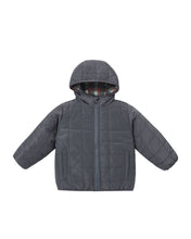 Load image into Gallery viewer, Lightweight Reversible Puffer | Midnight Check
