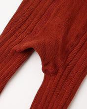 Load image into Gallery viewer, Ribbed Tights | Brick
