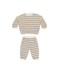 Relaxed Set | Vintage Blue Stripe