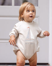 Load image into Gallery viewer, Crewneck Romper | Set Sail
