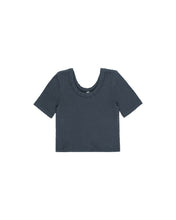 Load image into Gallery viewer, Scallop Tee | Indigo
