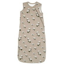 Load image into Gallery viewer, Sleep Bag | Small Magnolia on Khaki 1.0
