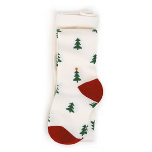 Knit Tights | Christmas Tree