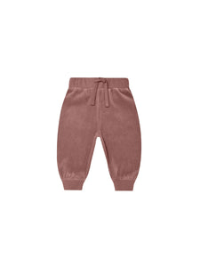 Velour Relaxed Sweatpant | Fig