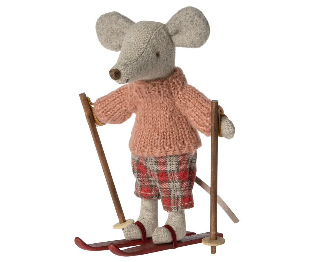 Winter Mouse with Ski Set | Big Sister