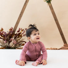 Load image into Gallery viewer, Zipper Romper | Dusty Rose

