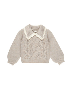 Alice Sweater | Heather Sand