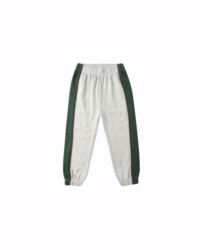 Baggy Sweatpant | Green Stripe