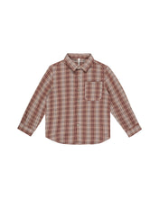 Load image into Gallery viewer, Collared Long Sleeve Shirt | Autumn Plaid
