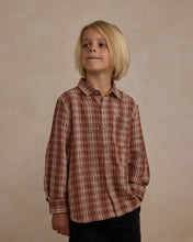 Load image into Gallery viewer, Collared Long Sleeve Shirt | Autumn Plaid
