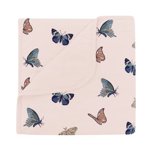 Baby Blanket | Blush Butterfly