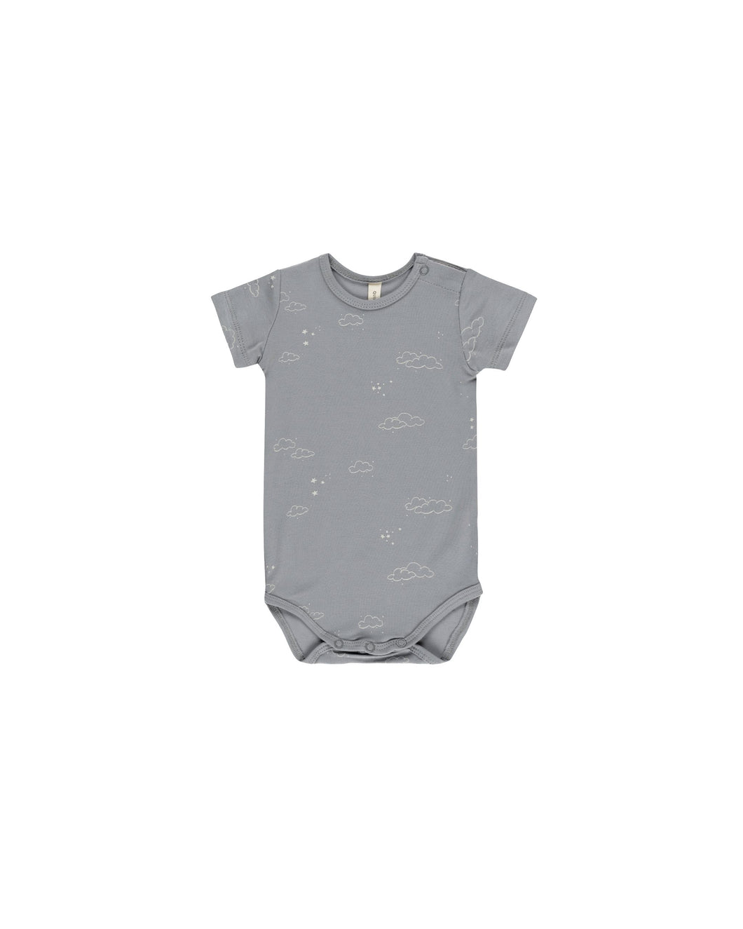 Bamboo Short Sleeve Bodysuit | Clouds