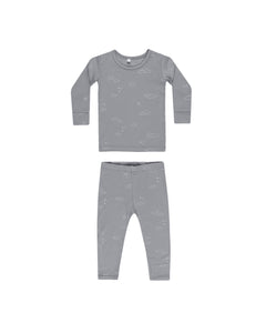 Bamboo Pajama Set | Clouds