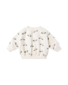 Relaxed Fleece Sweatshirt | Bats