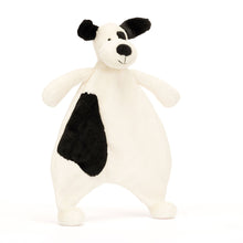 Load image into Gallery viewer, Bashful Black &amp; Cream Puppy | Comforter
