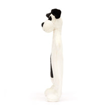 Load image into Gallery viewer, Bashful Black &amp; Cream Puppy | Comforter
