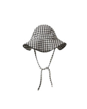 Load image into Gallery viewer, Swim Hat | Black Gingham
