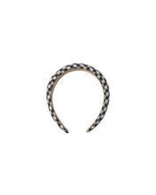 Load image into Gallery viewer, Padded Headband | Black Check
