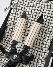 Load image into Gallery viewer, Stroller Party Stroller Liner + Strap Covers  | Black Grid
