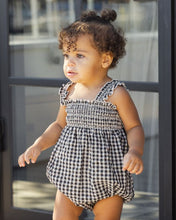 Load image into Gallery viewer, Julia Romper | Black Check

