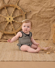 Load image into Gallery viewer, Skirted One-Piece | Black Gingham
