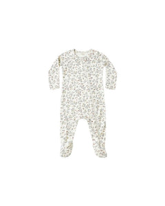 Bamboo Zip Footie | Woodland
