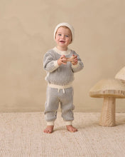 Load image into Gallery viewer, Relaxed Knit Sweater | Midnight Stripe

