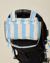 Load image into Gallery viewer, Stroller Party Caddy Bag | Blue Wide Stripe
