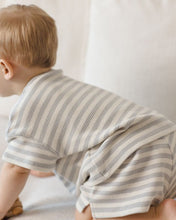 Load image into Gallery viewer, Waffle Tee + Short Set | Sky Stripe
