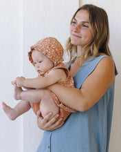 Load image into Gallery viewer, Woven Ruffle Bonnet | Poppy Floral
