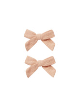 Load image into Gallery viewer, Bow Clip Set | Apricot
