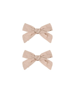 Bows, Set of 2 | Blush