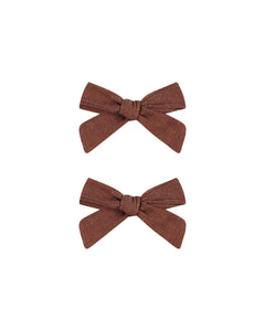 Bows, Set of 2 | Brick