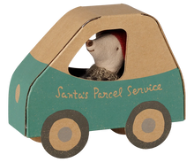 Load image into Gallery viewer, Christmas Mouse, Little Brother in Car Box
