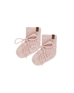 Knit Booties | Bubblegum