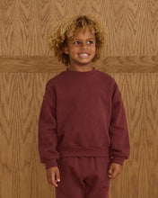 Load image into Gallery viewer, Relaxed Sweatshirt | Burgundy
