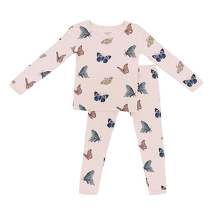 Toddler Pajama Set | Blush Butterfly