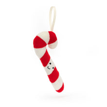 Load image into Gallery viewer, Festive Folly Candy Cane Ornament
