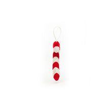 Load image into Gallery viewer, Festive Folly Candy Cane Ornament
